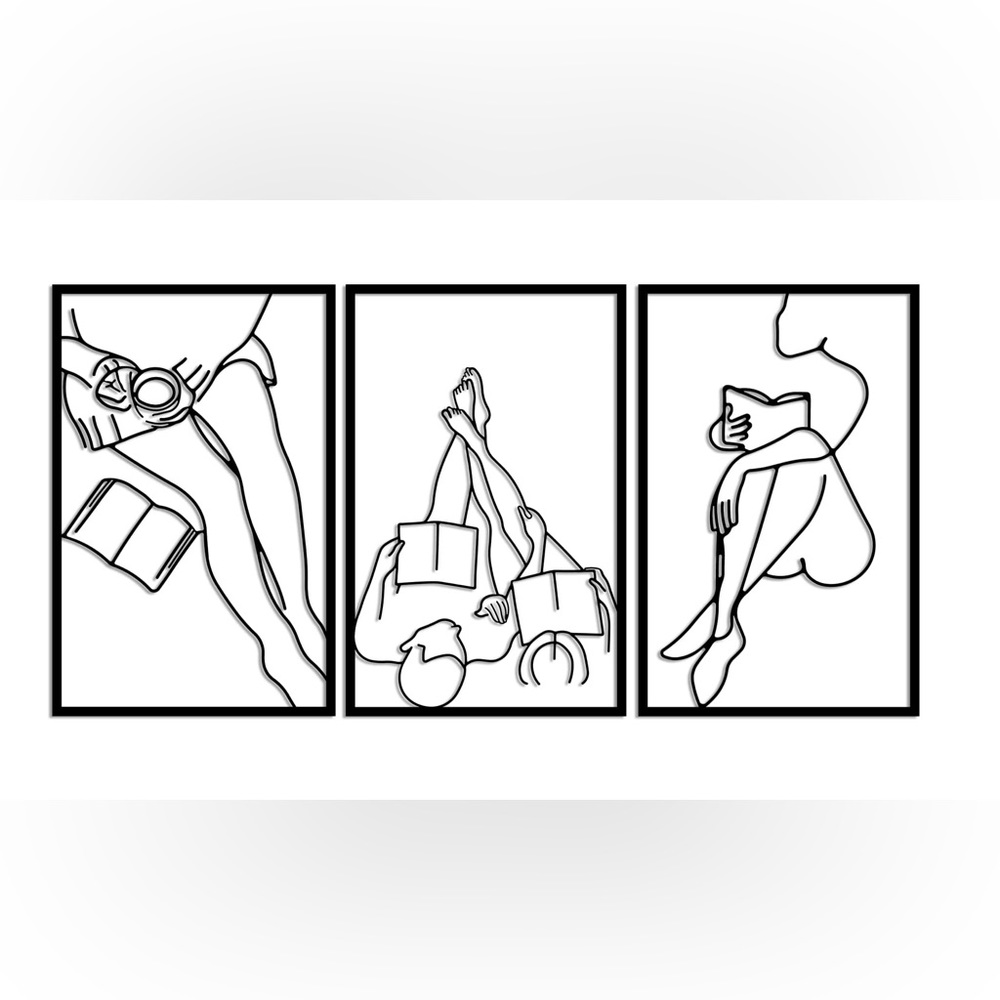 NEW 3 Panel Wall Decor